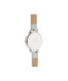 OLIVIA BURTON LONDON  Lace Detail Mother of Pearl Light Grey & Silver OB16MV93 &ndash; Midi Dial Round in Silver and Grey - Back view