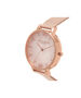 OLIVIA BURTON LONDON Semi Precious Rose Gold MeshOB16SP01 &ndash; Big Dial Round in Rose Gold - Side view