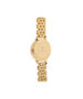OLIVIA BURTON LONDON  Mother of Pearl White Bracelet, Gold OB16MOP01 &ndash; Midi Dial Round in Gold and Gold - Back view