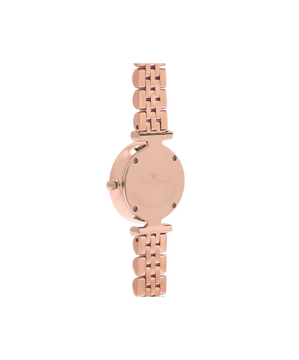 OLIVIA BURTON LONDON  Queen Bee Pink Mother of Pearl Bracelet Rose Gold OB16AM152 &ndash; Midi Dial Round in Rose Gold - Back view