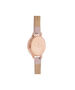 OLIVIA BURTON LONDON Semi Precious Rose Quartz Vegan Rose Sand & Rose GoldOB16MV84 &ndash; Midi Dial Round in Rose Gold and Pink - Back view