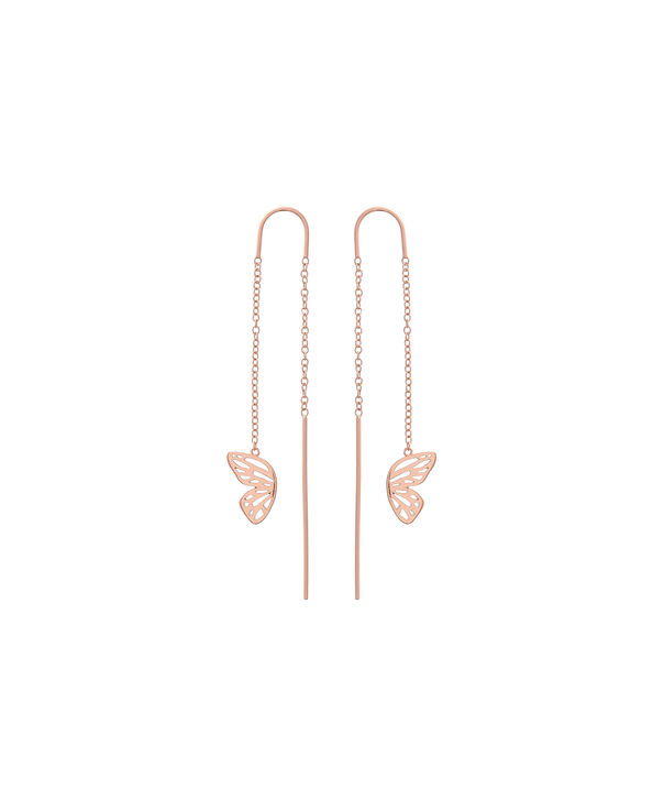 Las Erfly Wing Threader Earrings Rose Gold Olivia Burton Olivia Burton London Erfly Wing Threader Earrings Rose Goldobj16ebe02 Front