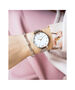 OLIVIA BURTON LONDON  Big Dial Rose Gold Mesh Watch OB15BD79 &ndash; Big Dial Round in White and Rose Gold - Other view