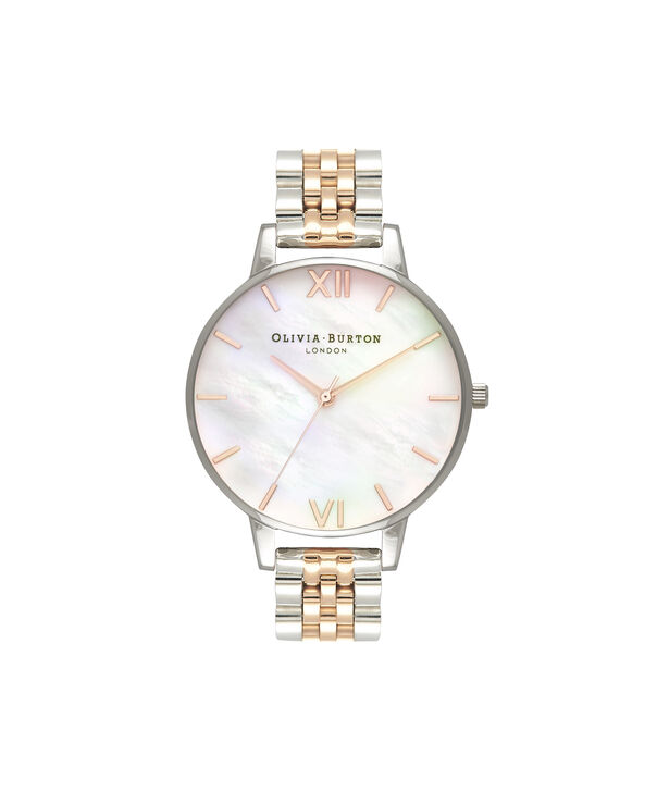 Mother Of Pearl >> Ladies Mother Of Pearl White Bracelet Rose Gold Silver Olivia Mother Of Pearl >> Ladies Mother Of Pearl White Bracelet Rose Gold Silver Olivia