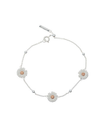 Ladies Daisy Chain Bracelet Rose Gold | Olivia Burton London | Olivia ...