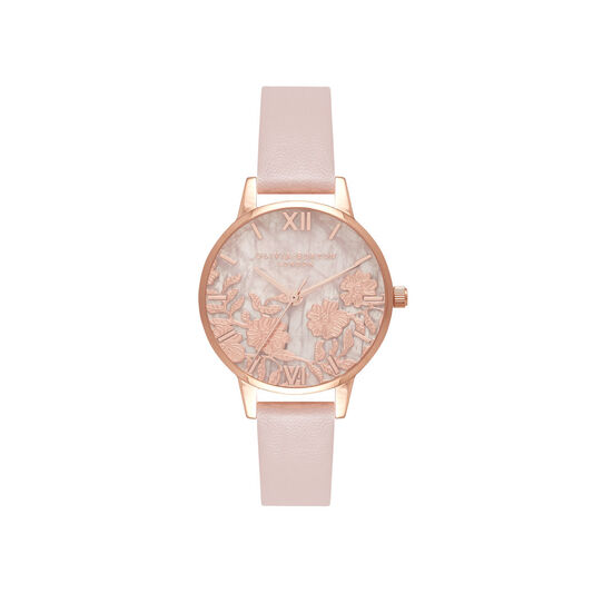 Semi Precious Rose Quartz Vegan Rose Sand & Rose Gold