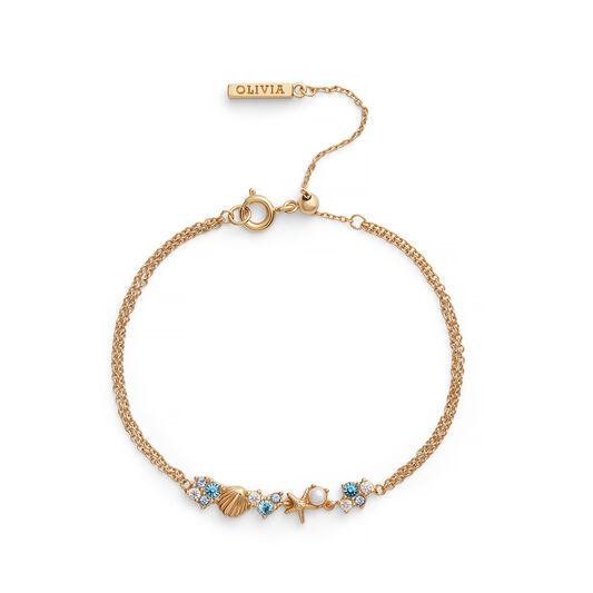 Under The Sea Chain Bracelet Gold