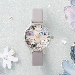 Midi 3D Bee Parma Violet, Rose Gold & Silver