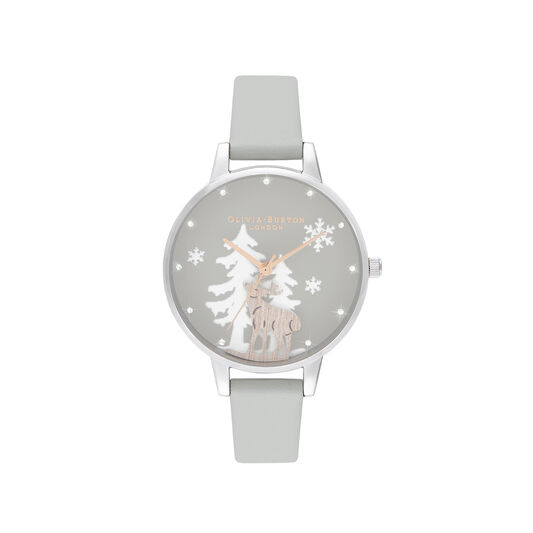 Winter Wonderland Vegan Gray, Rose Gold & Silver