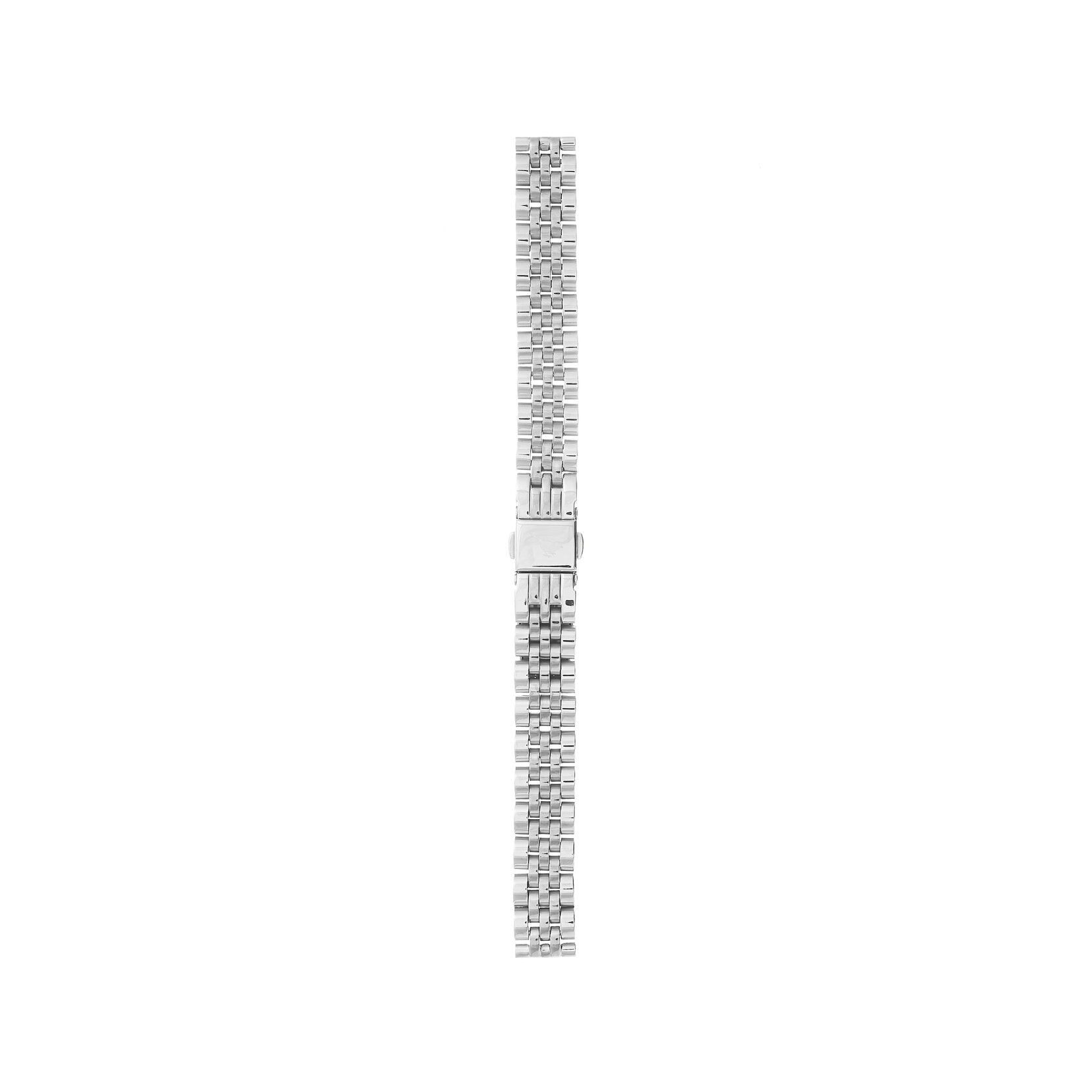 12mm Silver 5 Link Bracelet Strap
