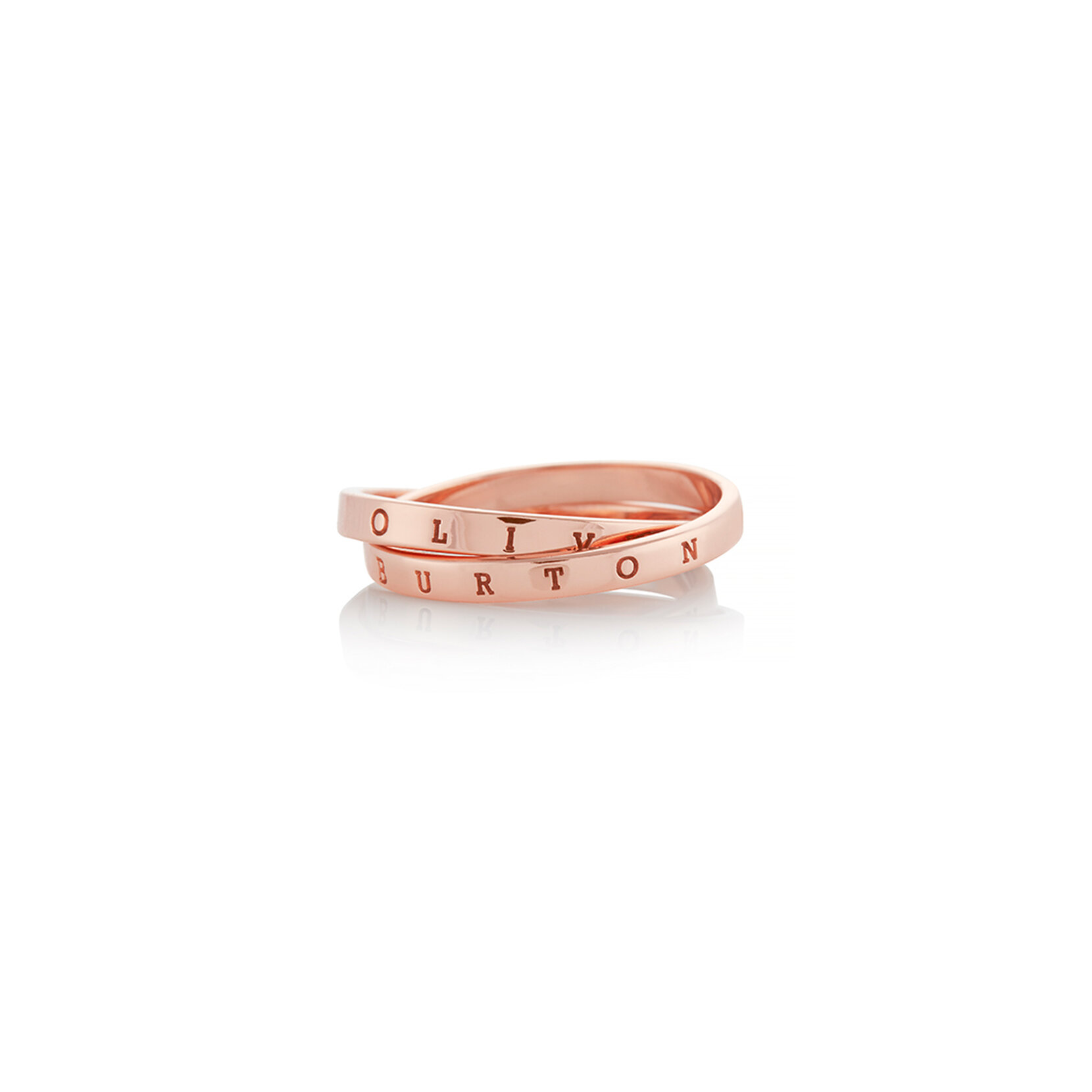 The Classics Interlink Ring Rose Gold S