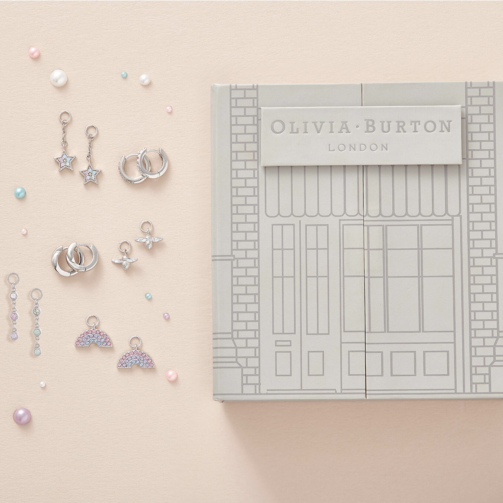 Rainbow House Of Huggies Silver Olivia Burton London