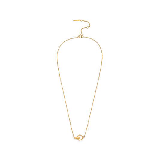 Interlink Necklace Gold