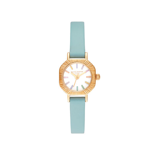 Rainbow Turquoise & Gold
