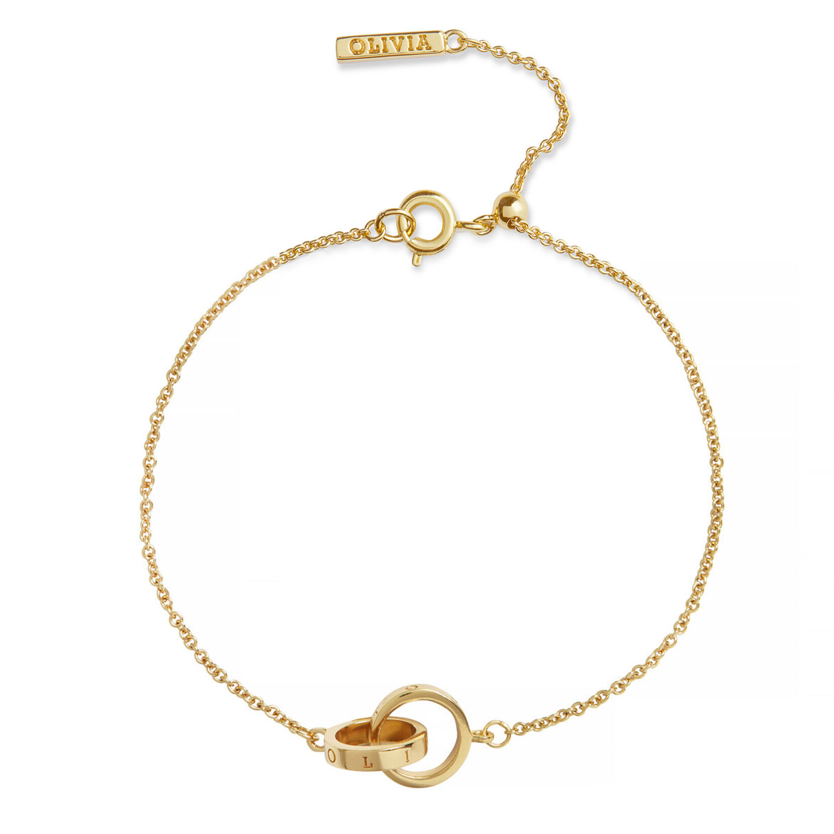 Gold Interlink Bracelet
