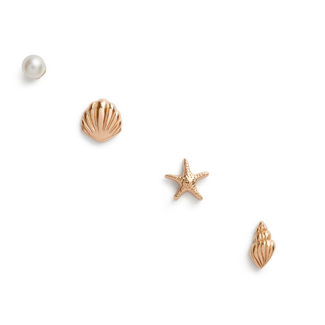 Assorted Rose Gold Studs Pack