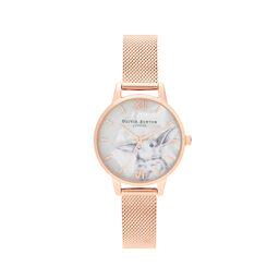 Winter Wonderland Dial & Rose Gold Mesh