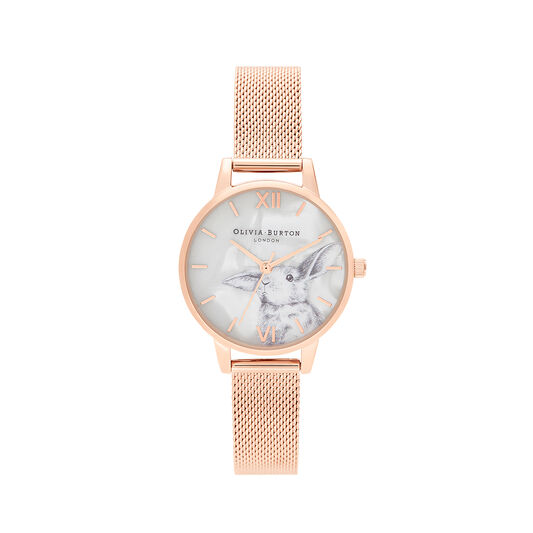Winter Wonderland Dial & Rose Gold Mesh