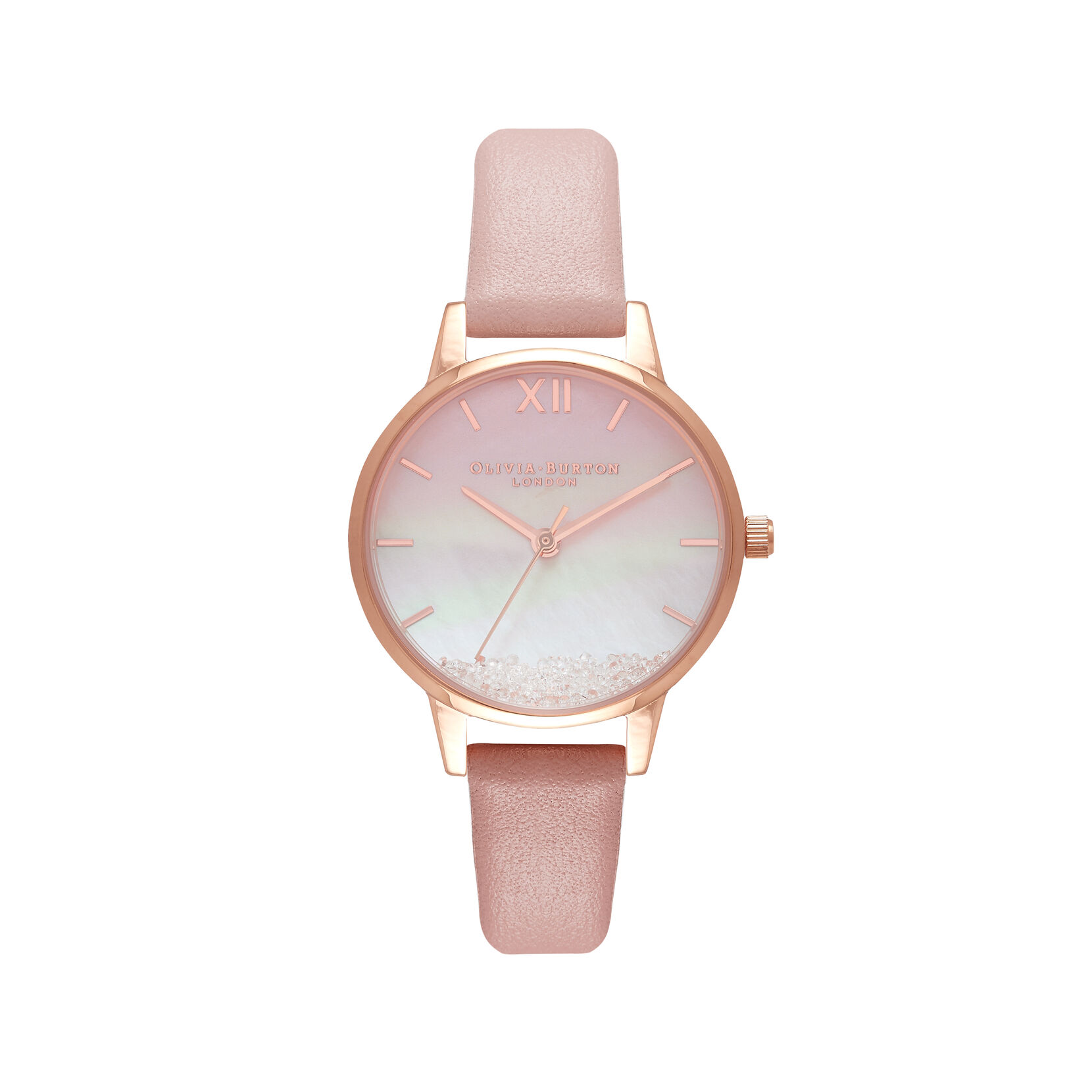 Wishing Waves Midi Dial Pink & Rose Gold Watch