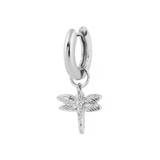 Dragonfly Huggie Charm
