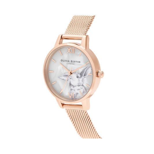 Winter Wonderland Dial & Rose Gold Mesh
