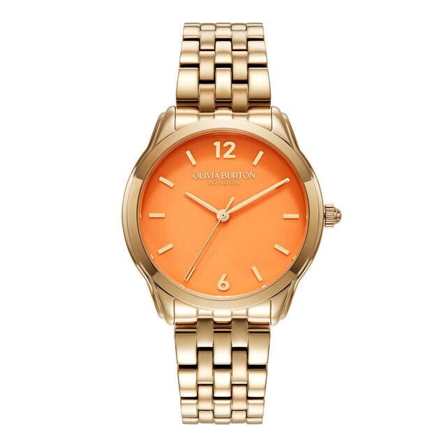 36mm Starlight Color Sweet Mandarin & Gold Bracelet Watch