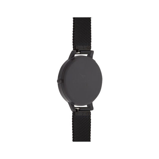 Signature Florals IP Black Mesh