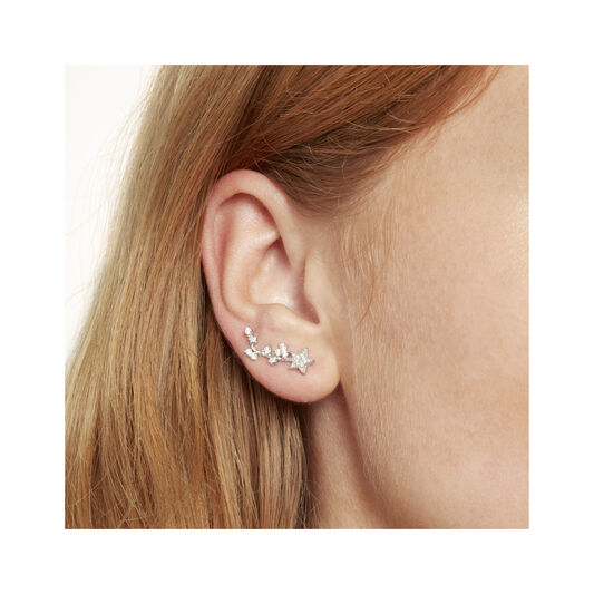 Celestial Star Crawler and Stud Earring