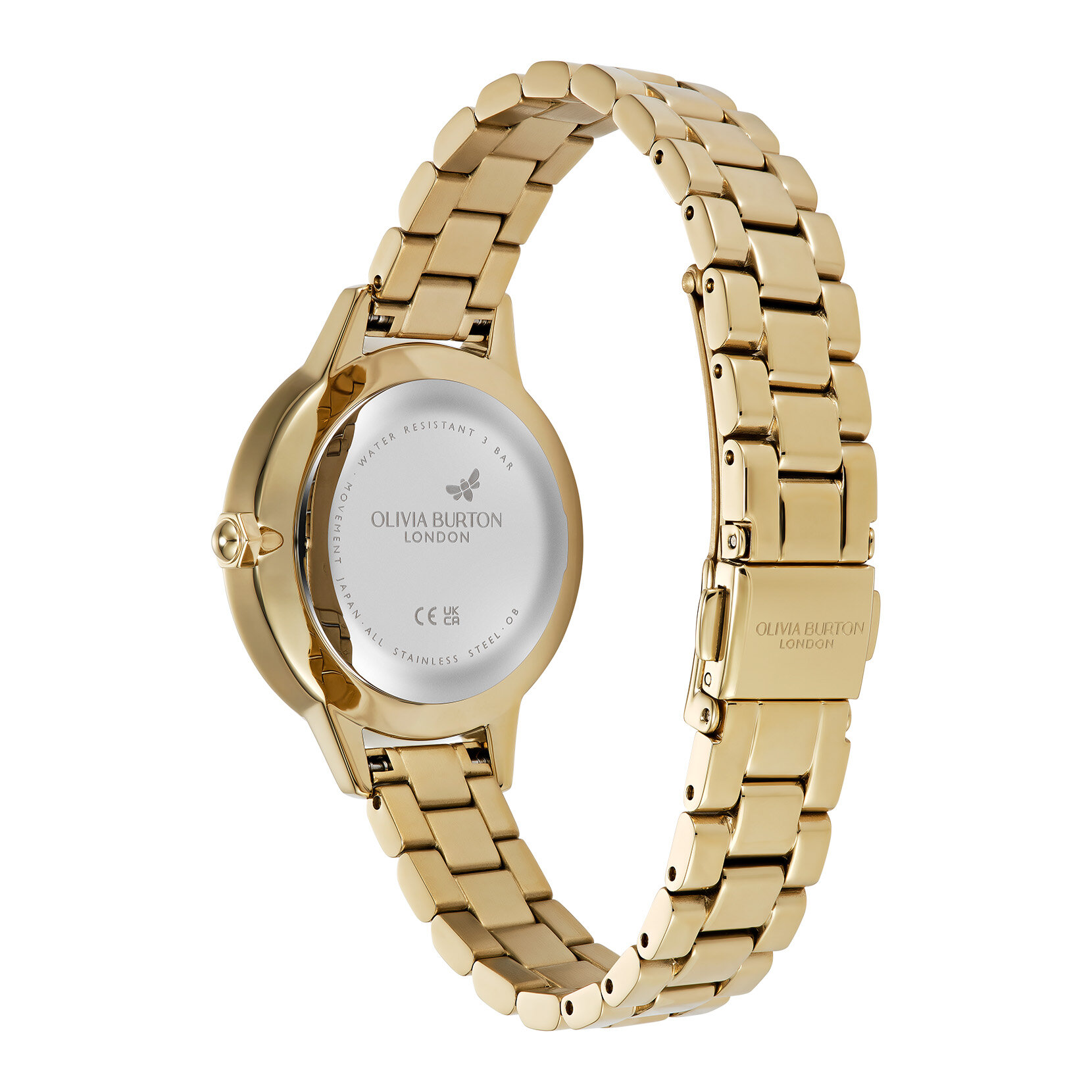 34mm Captivate Mother of Pearl & Gold Bracelet Watch