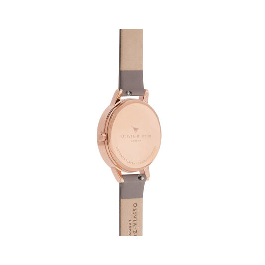 Wonderland London Grey & Rose Gold Watch