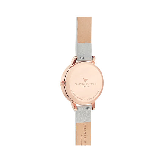 The Wishing Watch Grey & Rose Gold