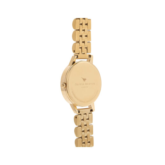 Mother of Pearl White Bracelet, Gold