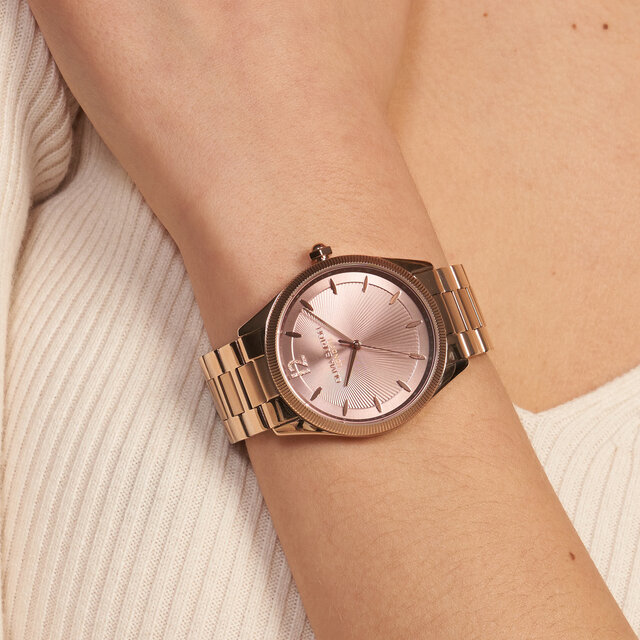 38mm Radiate Mellow Rose & Rose Gold Bracelet Watch