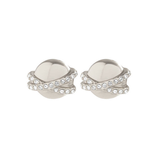 Planet Silver Stud Earrings