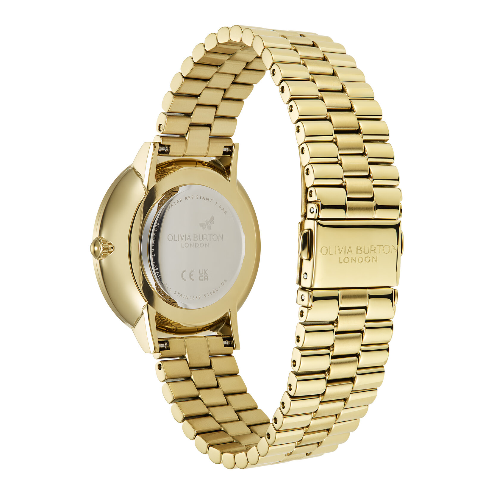 35mm Ice Burst Ivory & Gold Bracelet Watch