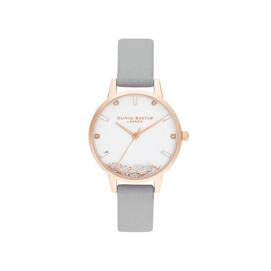 The Wishing Watch Grey & Rose Gold