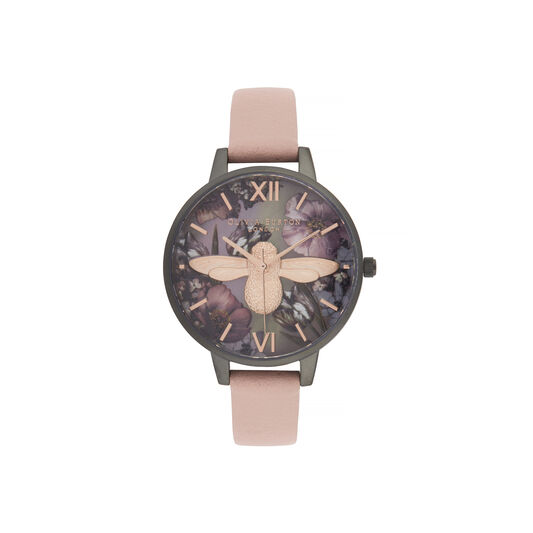 Twilight Demi Dial Watch with Lilac Mother-Of-Pearl
