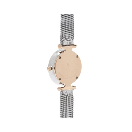 Queen Bee Silver Mesh Watch