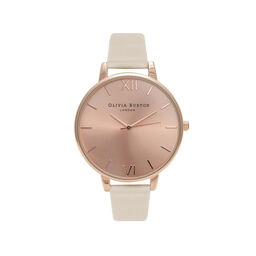  Vegan Friendly Nude & Rose Gold Watch 