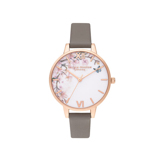 Pretty Blossom Demi London Grey & Rose Gold
