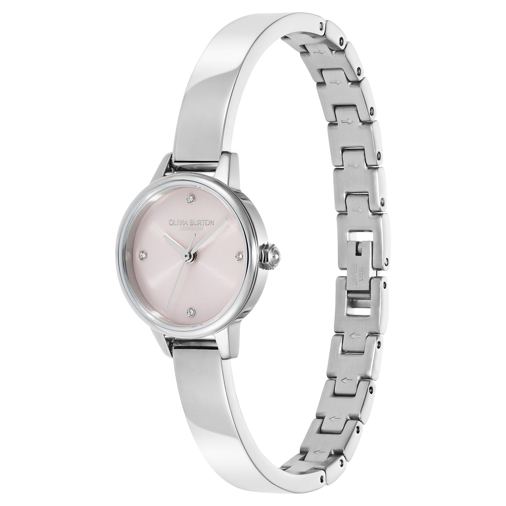 23mm Mini Primrose & Silver Bangle Watch
