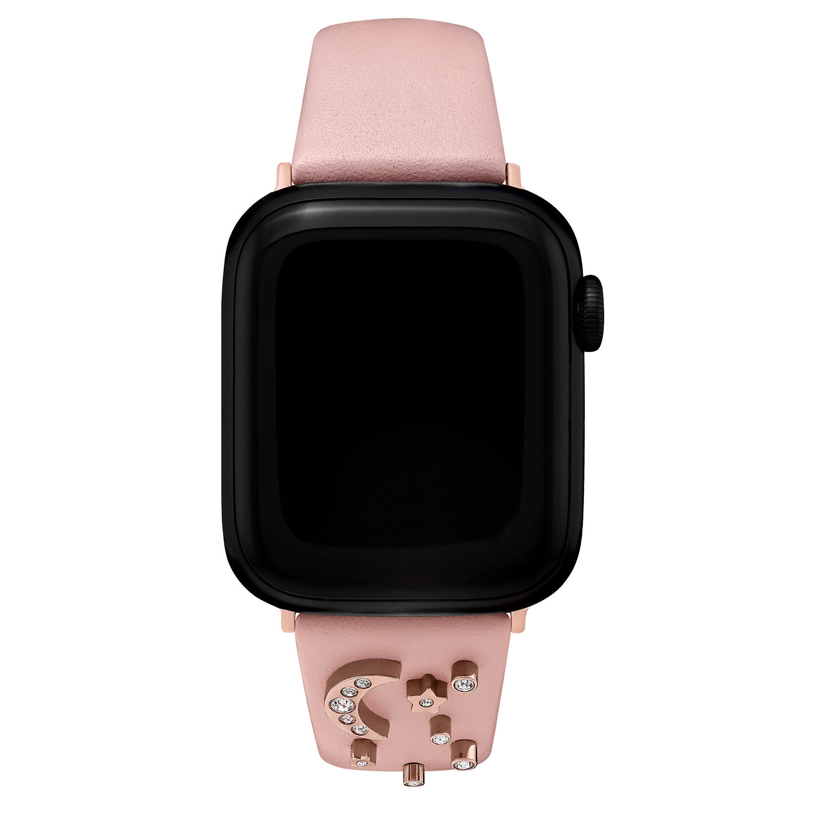 Strap for Apple Watches Rose Gold Blush Celestial Leather Strap