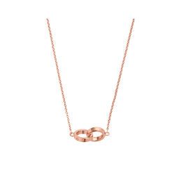 Interlink Necklace Rose Gold