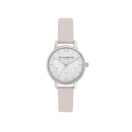 Lace Detail Midi Dial Watch