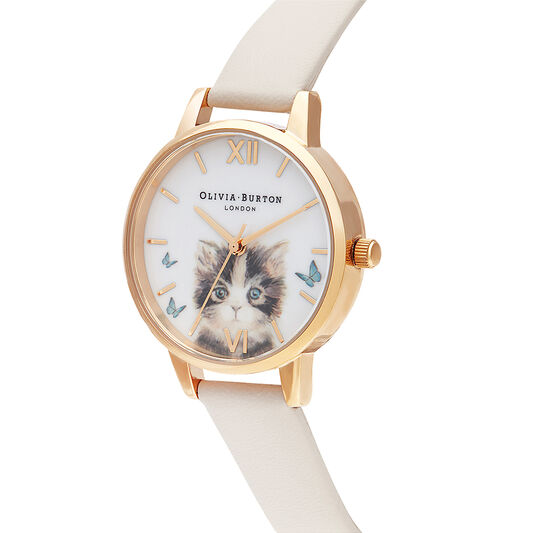 Cat Midi Vegan Nude & Gold