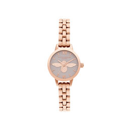 3D Bee, Blush Dial & Rose Gold Bracelet