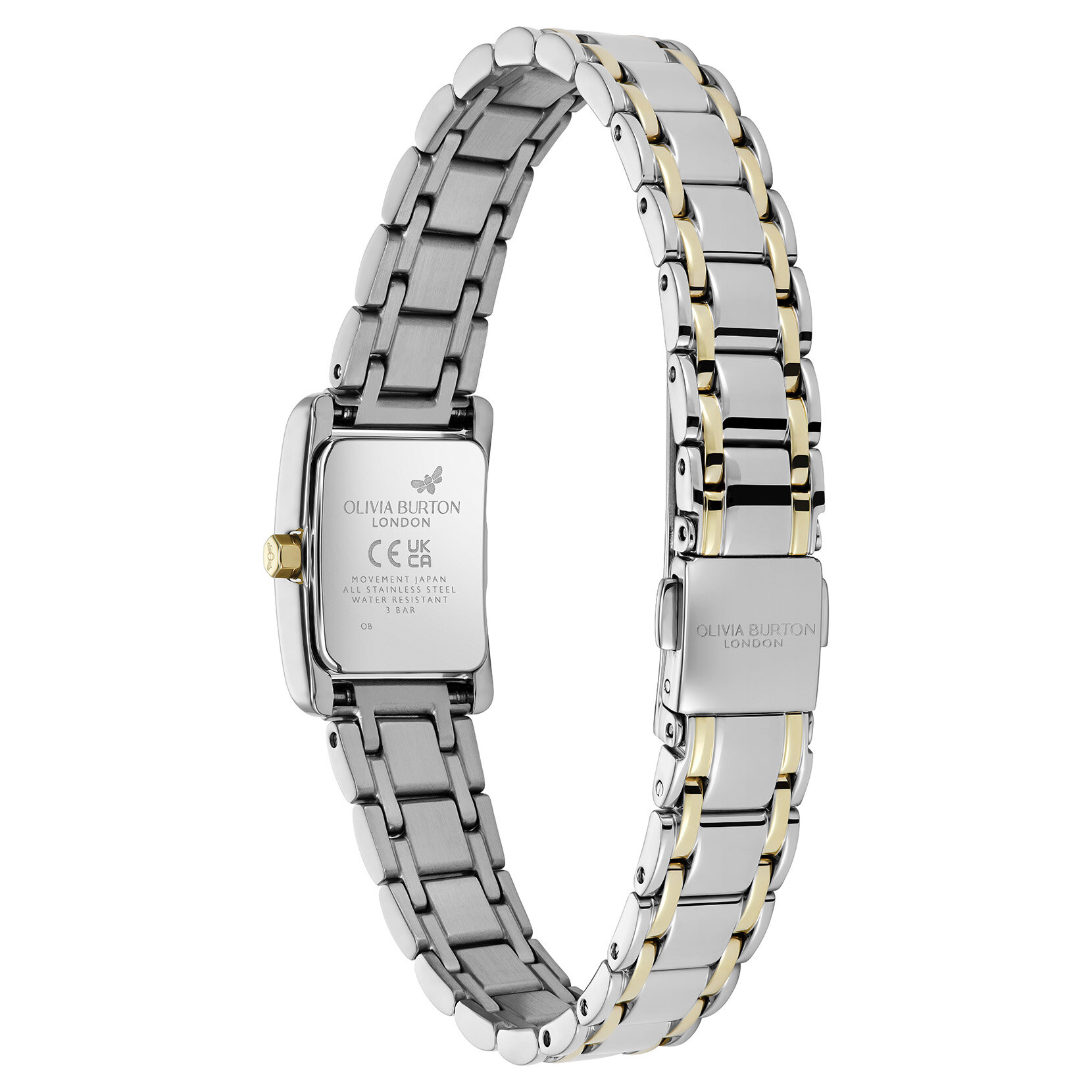 16mm Mini Grove White & Two Tone Bracelet Watch