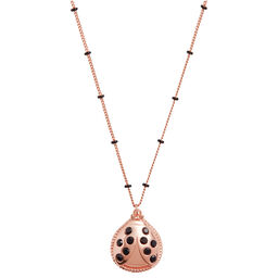 Ladybird Necklace Rose Gold