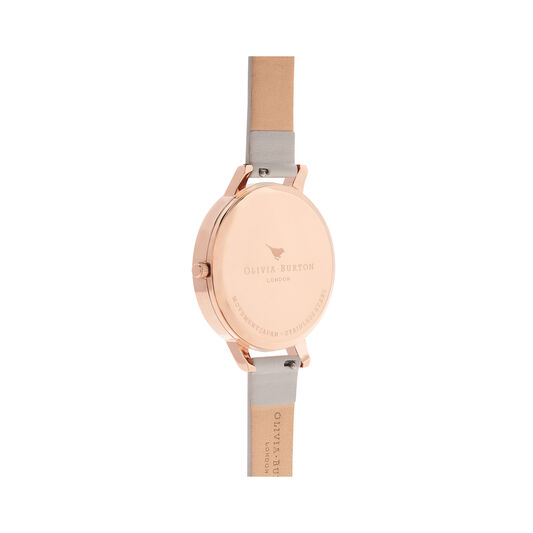 Watercolour Florals Blush & Rose Gold Watch