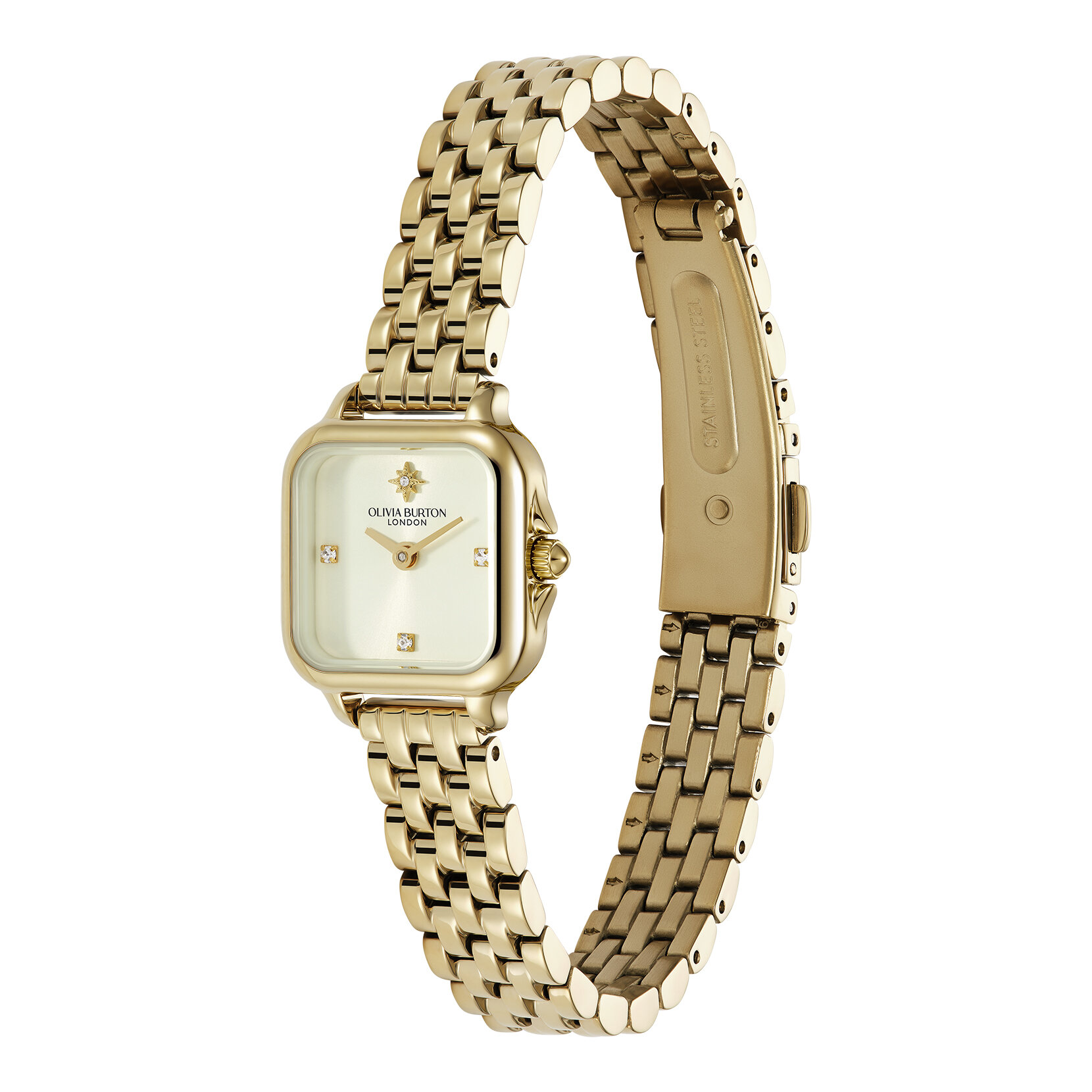 20mm Mini Grosvenor Ivory & Gold Bracelet Watch